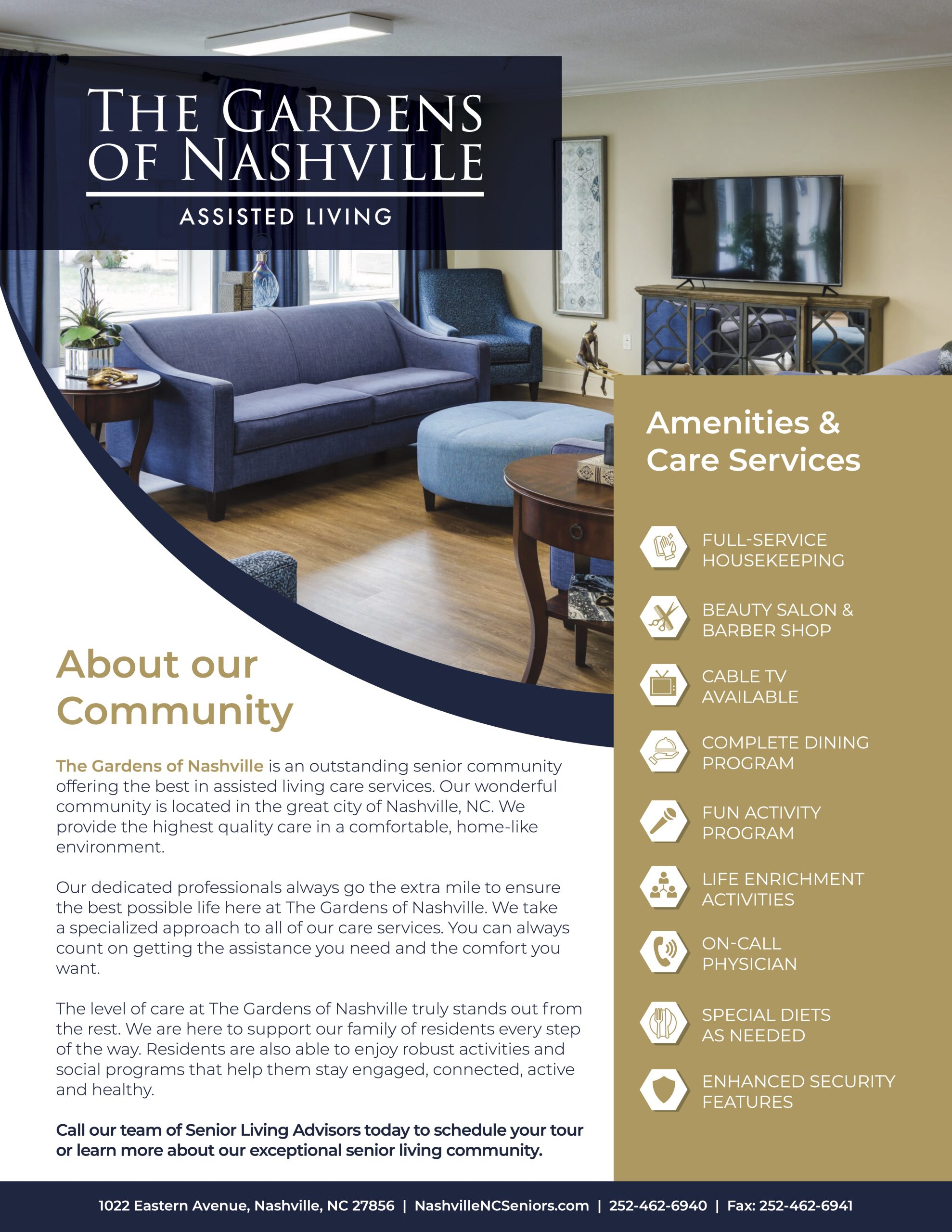 The Gardens of Nashville - About our Services
