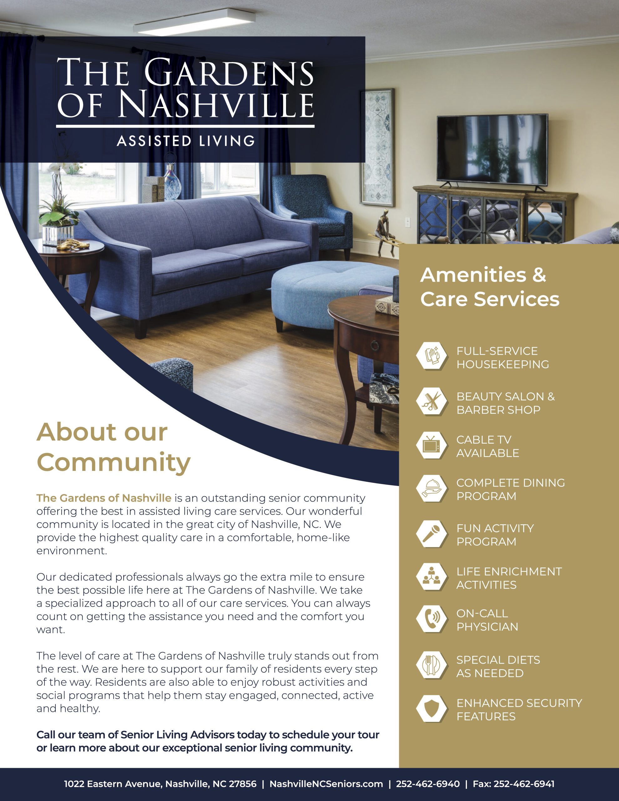 The Gardens of Nashville - About our Services The Gardens of Nashville - About our Services
